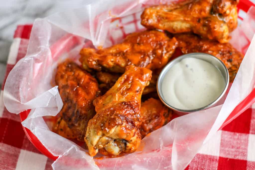 Low Carb Air Fryer Buffalo Wings Recipe