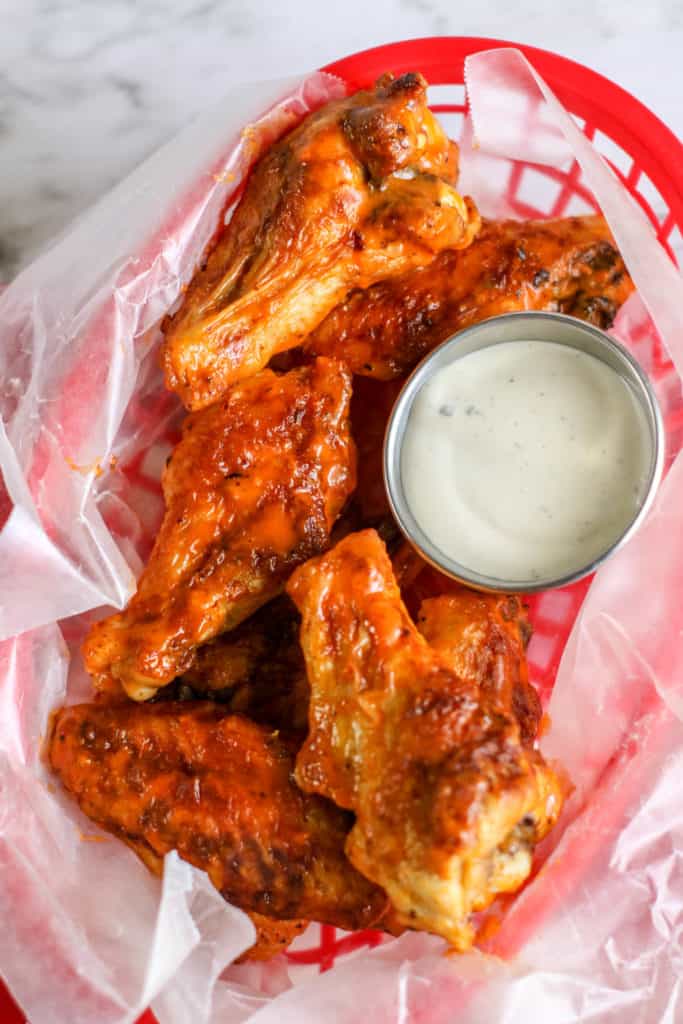 Low Carb Air Fryer Buffalo Wings Recipe