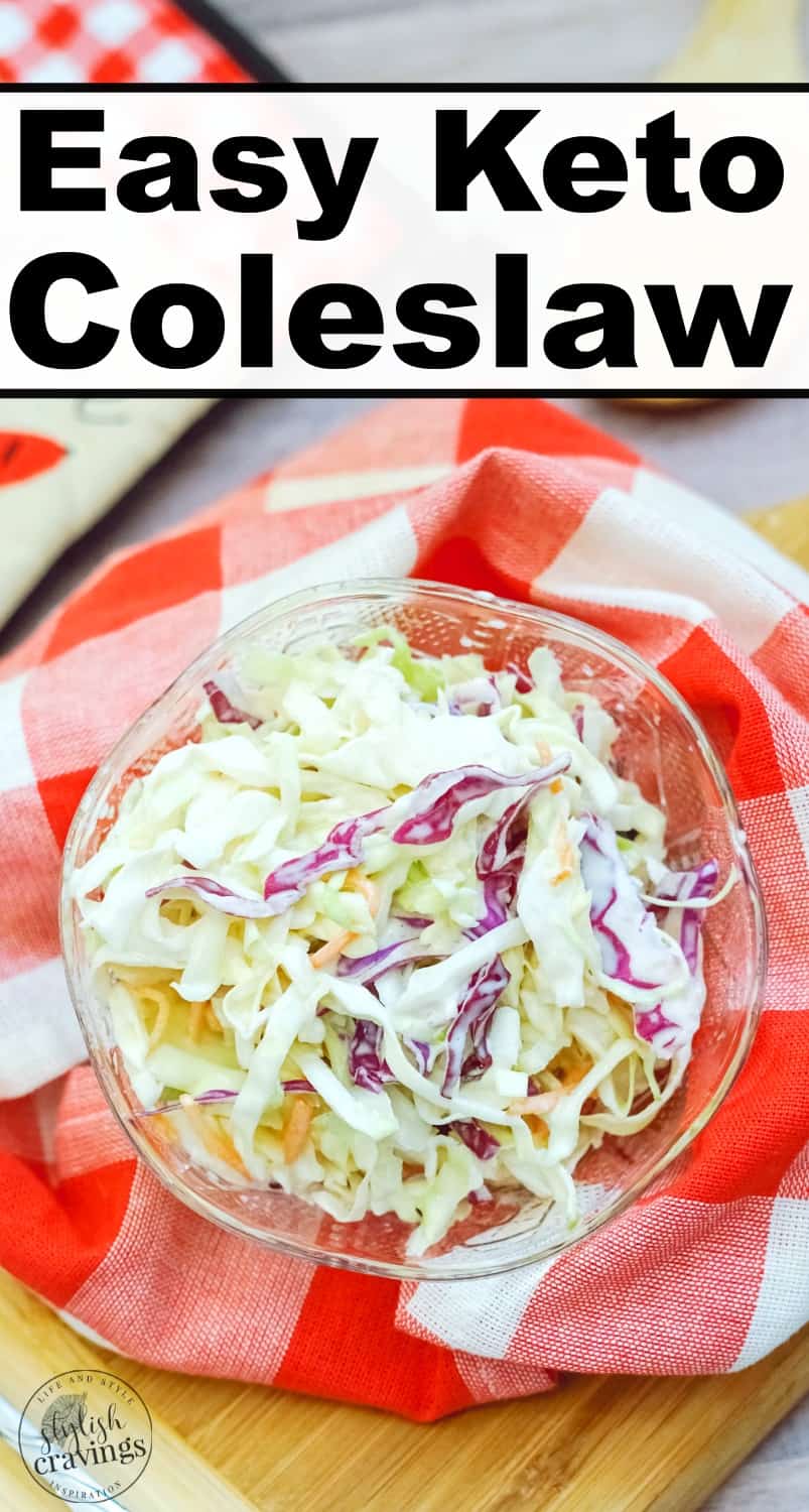 Easy Keto Coleslaw Recipe