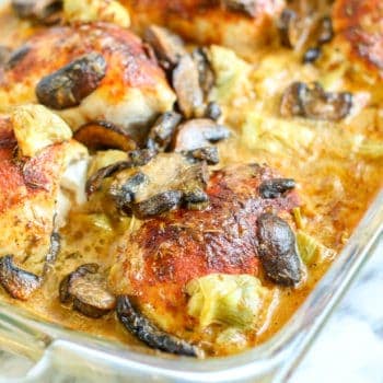 Mushroom Artichoke Chicken