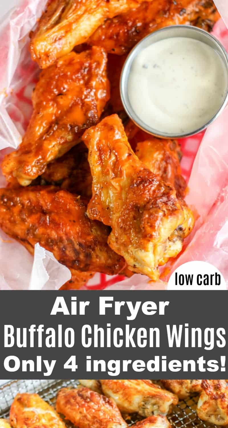 Low Carb Air Fryer Buffalo Wings Recipe