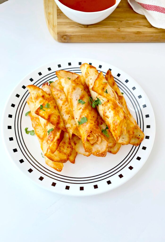 Keto Buffalo Chicken Taquitos