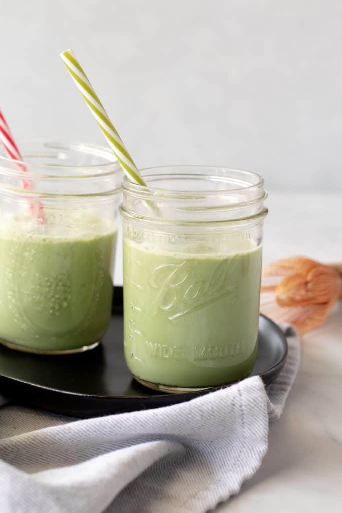 Keto Iced Matcha Latte