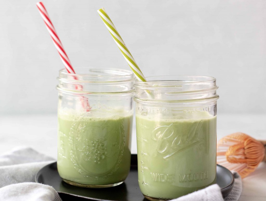 Keto Iced Matcha Latte