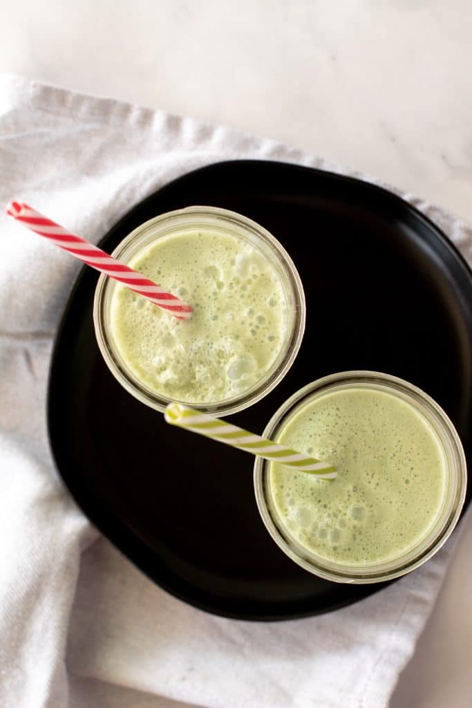 Keto Iced Matcha Latte