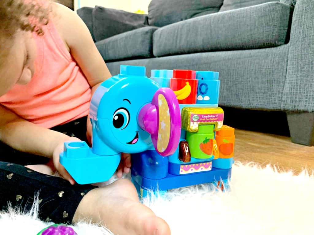 Building Toy Fun With LeapFrog® LeapBuilders® Fruit Fun Elephant™