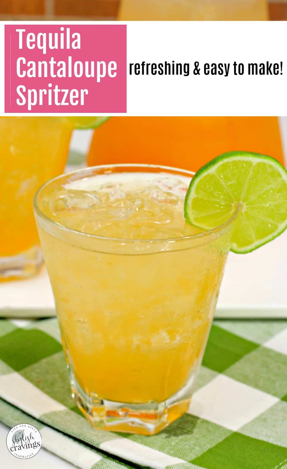 Tequila Cantaloupe Spritzer