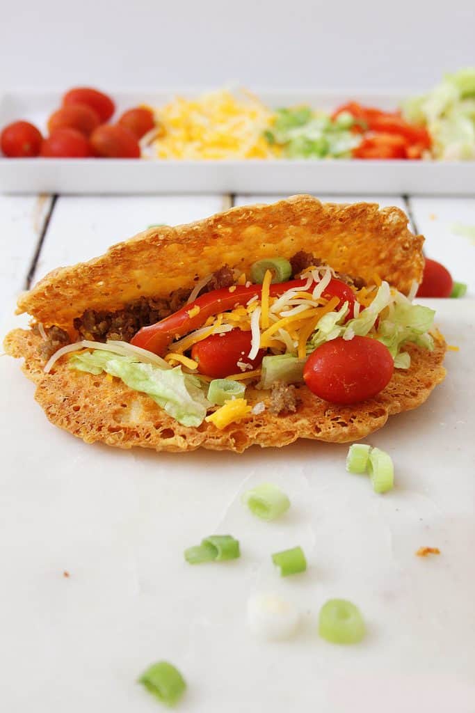 Keto Cheese Taco Shells