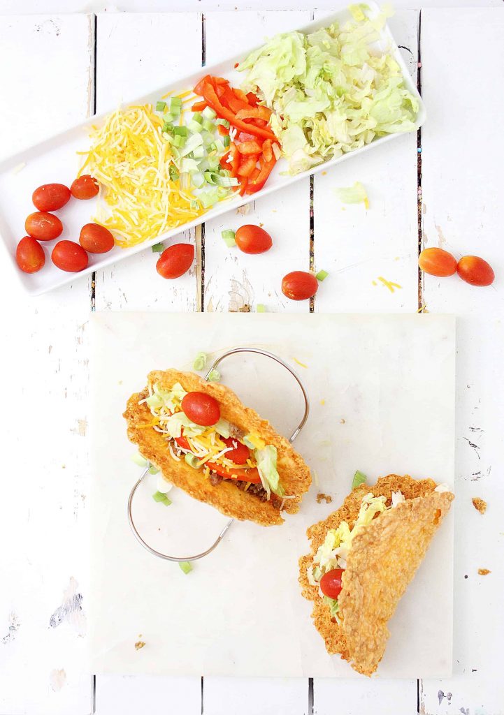 Keto Cheese Taco Shells