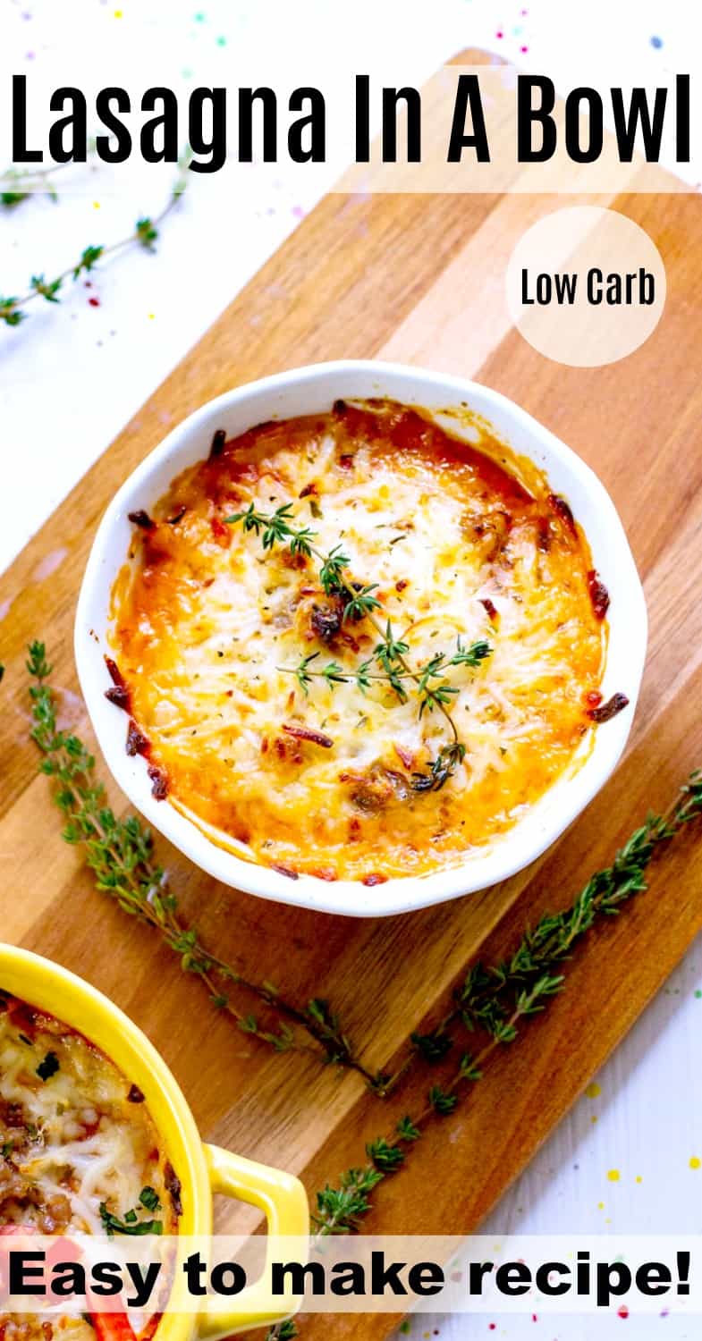 Keto Lasagna In A Bowl