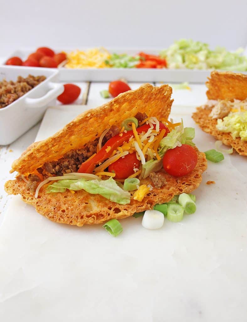 Keto Cheese Taco Shells