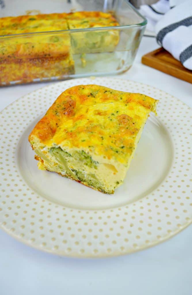 Keto Broccoli Egg Bake