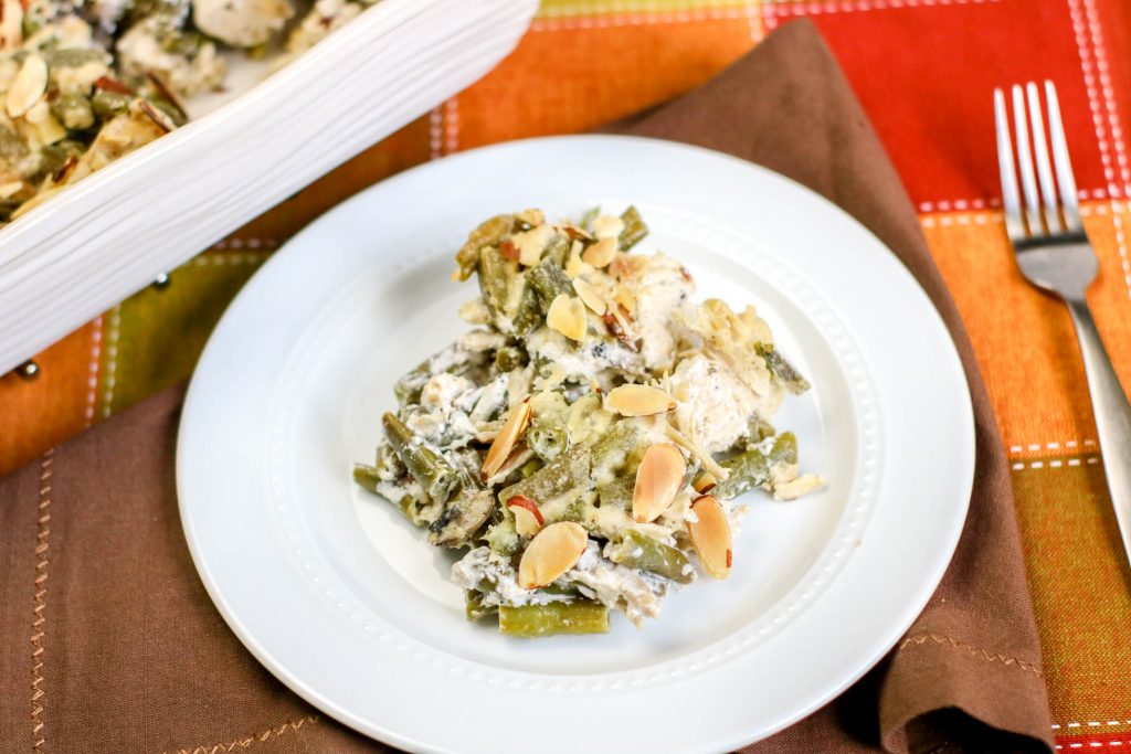 Low Carb Green Bean Chicken Casserole