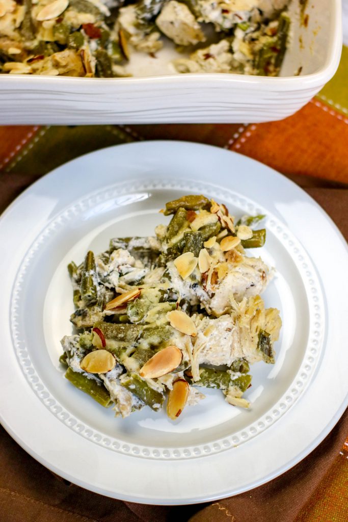 Low Carb Green Bean Chicken Casserole