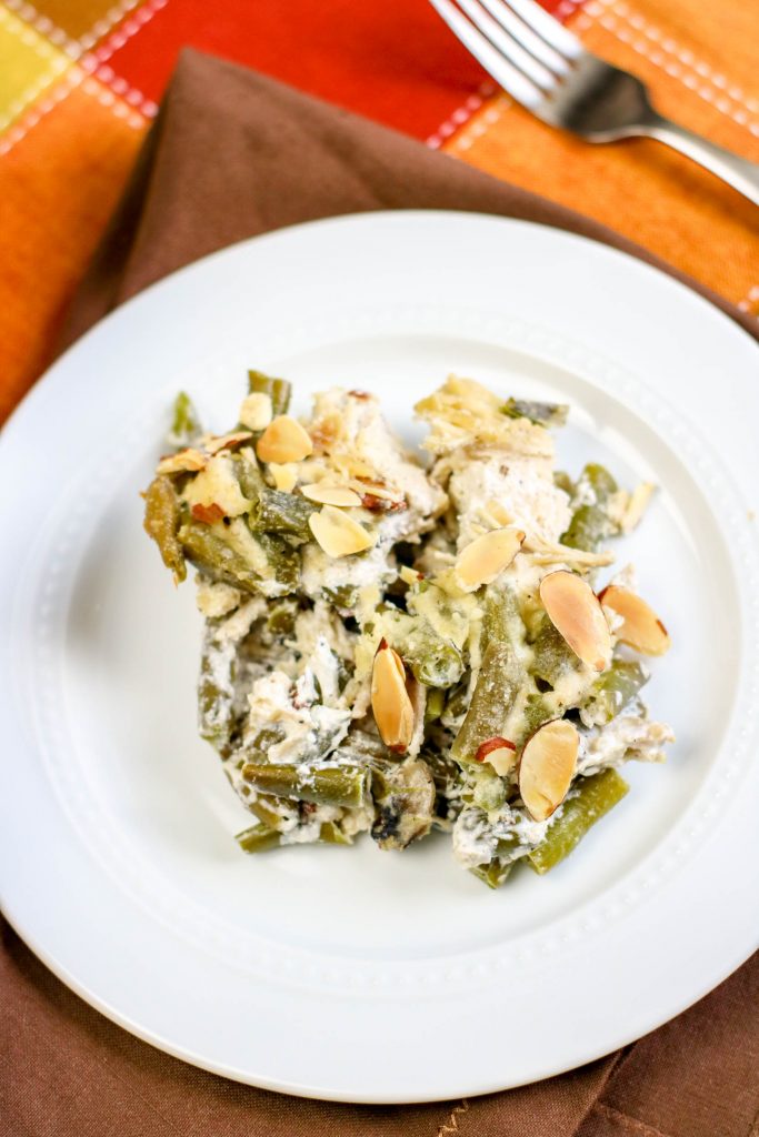 Low Carb Green Bean Chicken Casserole