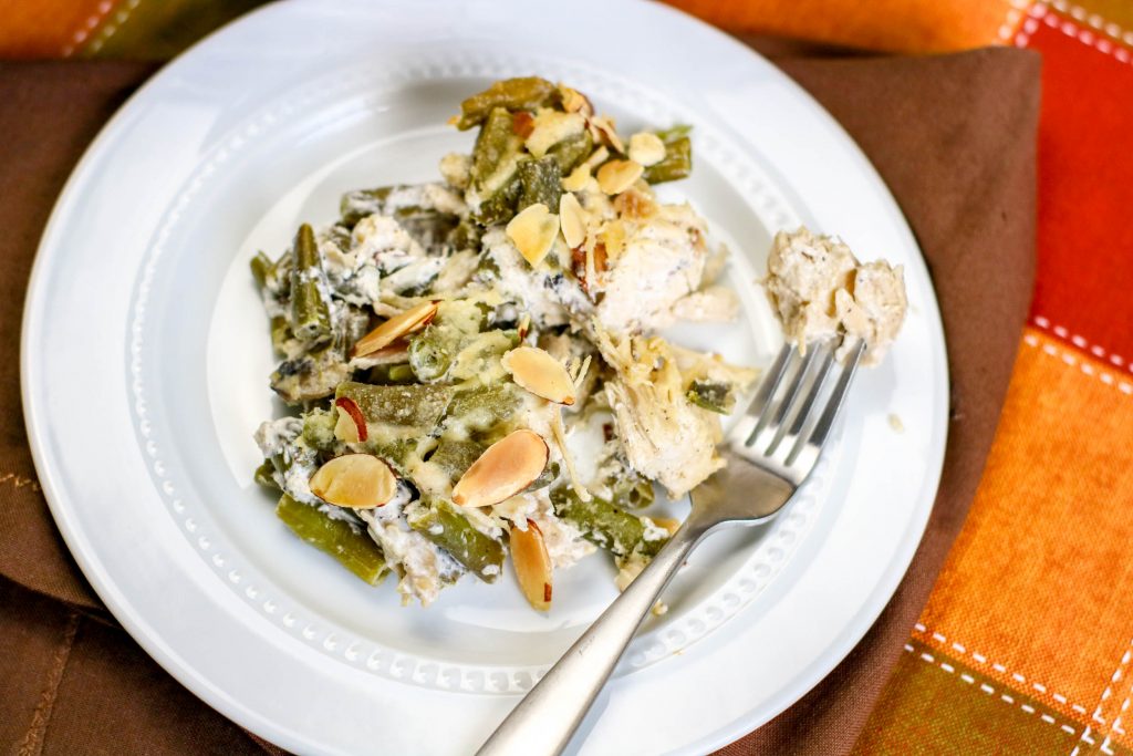 Low Carb Green Bean Chicken Casserole