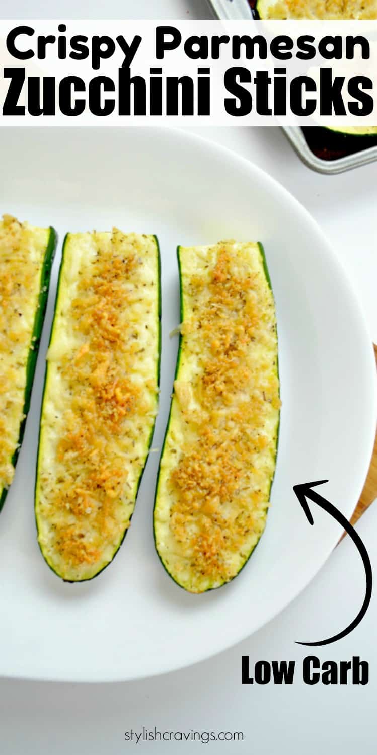 Keto Parmesan Zucchini Sticks