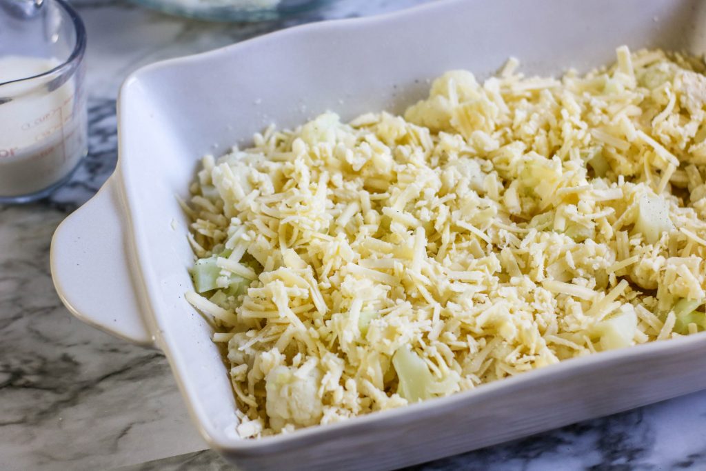 Low Carb Cauliflower Mac and Cheese