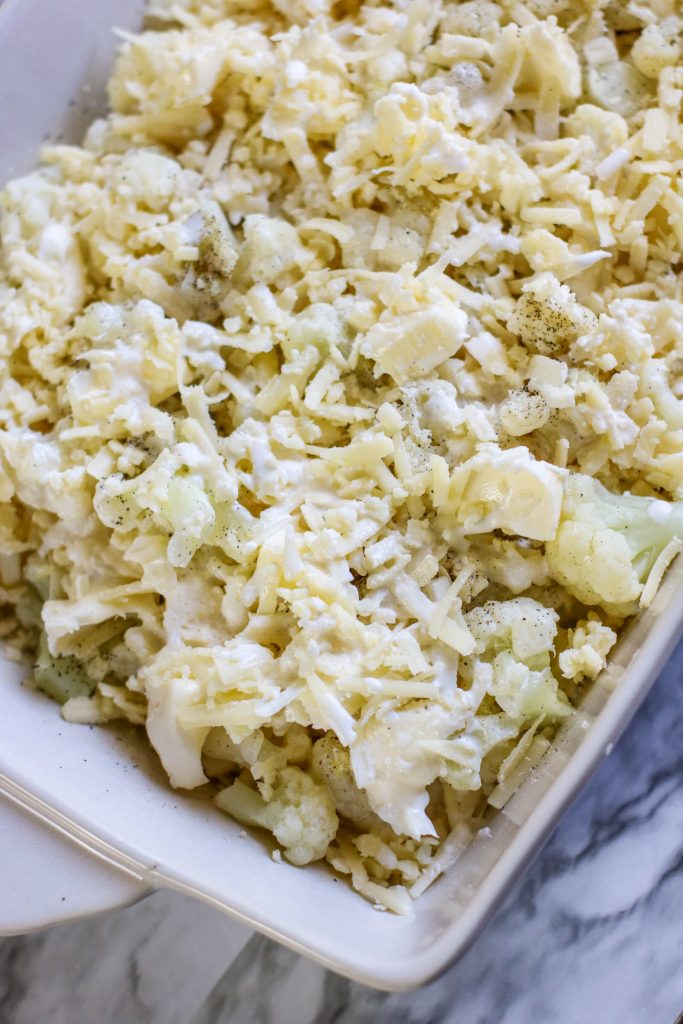 Low Carb Cauliflower Mac and Cheese