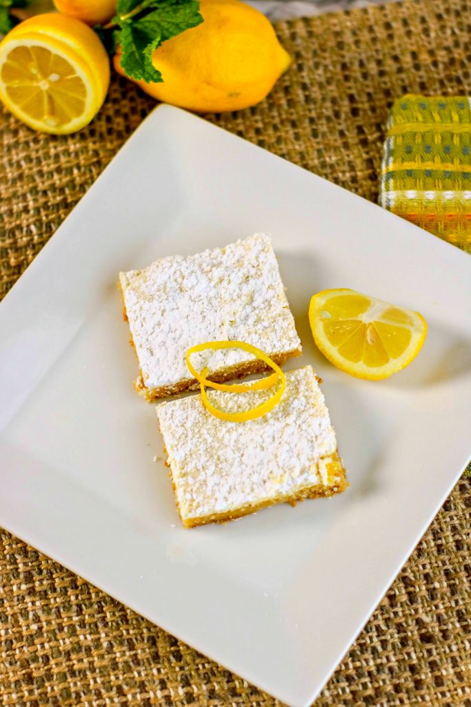 Low Carb Lemon Bars