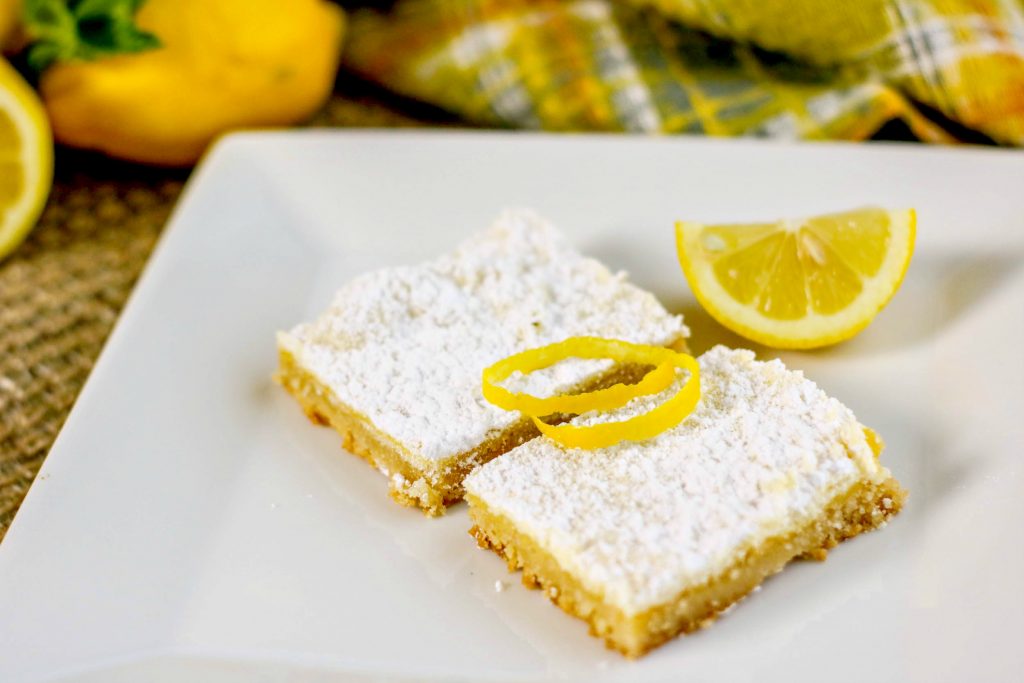 Low Carb Lemon Bars