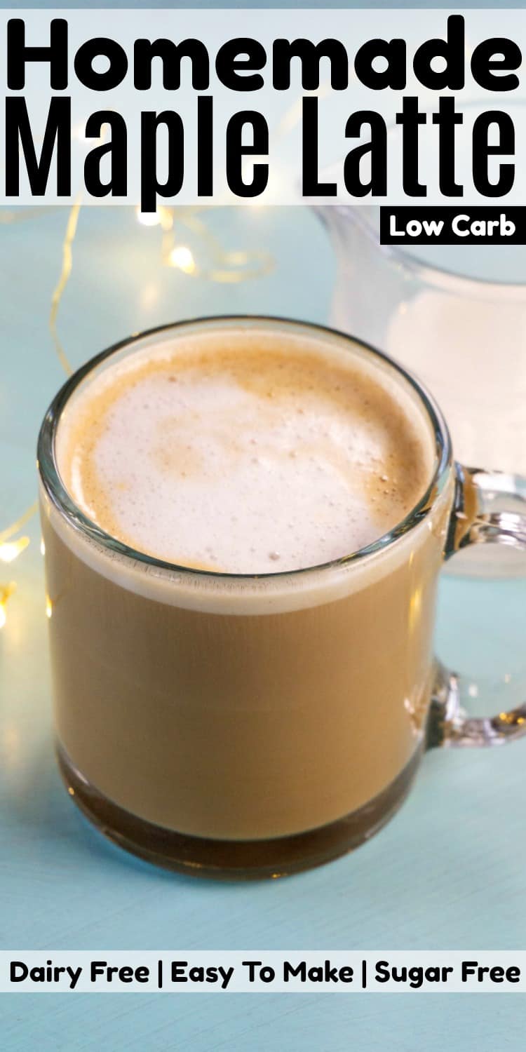 Homemade Maple Latte