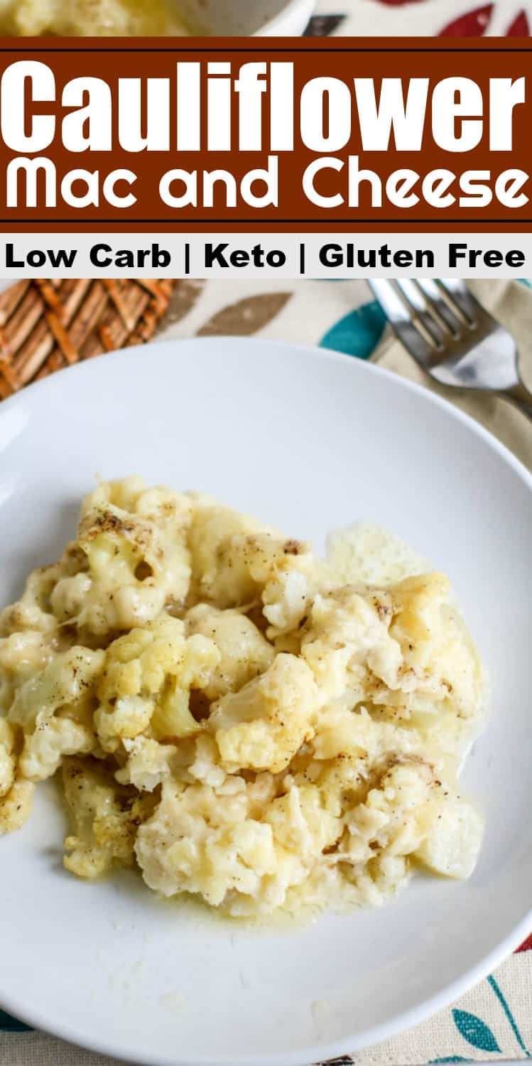 Low Carb Cauliflower Mac and Cheese