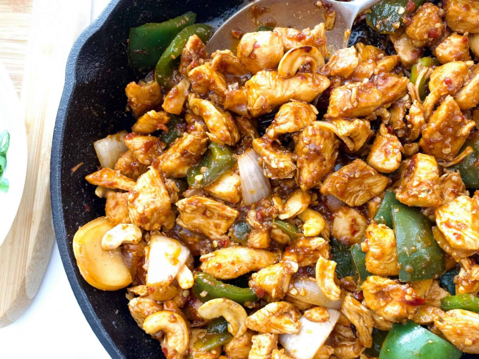 Easy Keto Cashew Chicken Quick & Delicious Keto Dinner