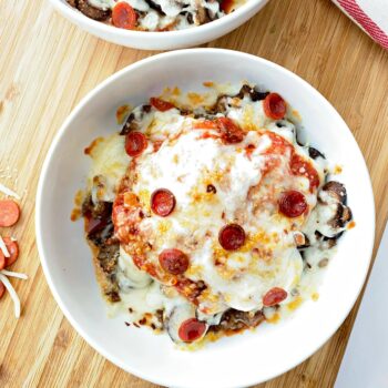 Keto Pizza In A Bowl