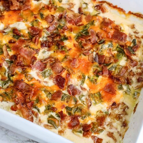 Keto Jalapeno Popper Casserole