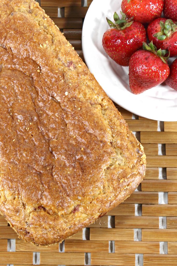 Easy Keto Strawberry Bread Recipe