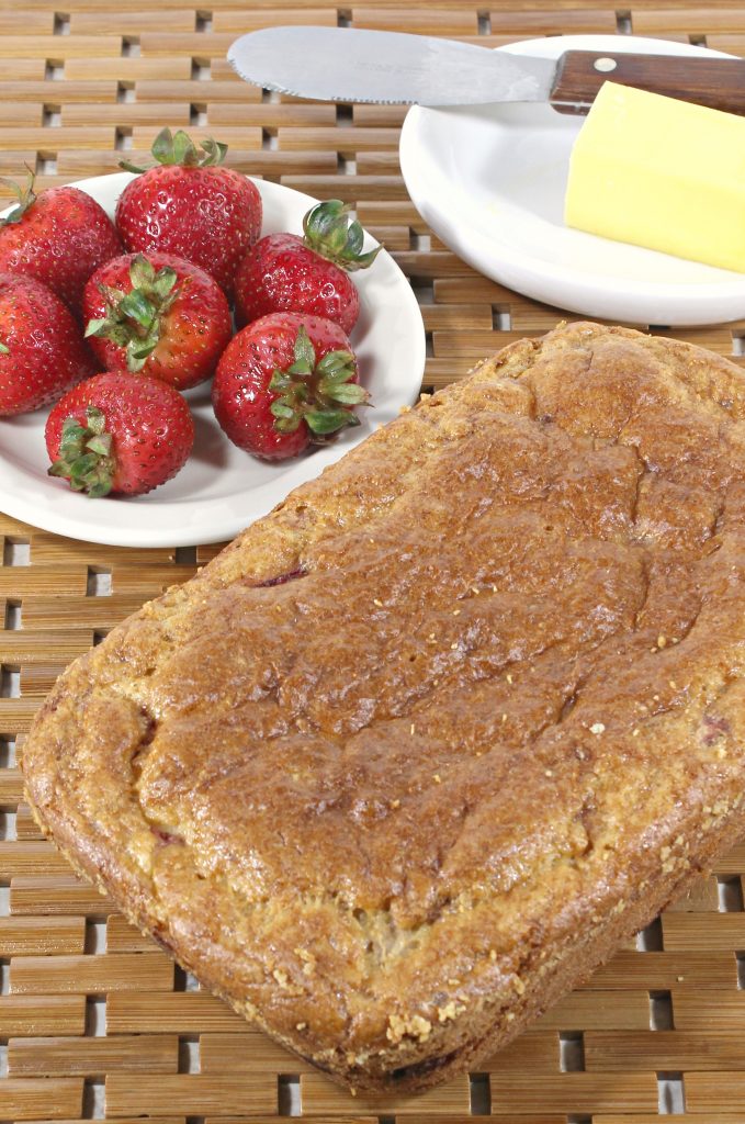 Easy Keto Strawberry Bread Recipe