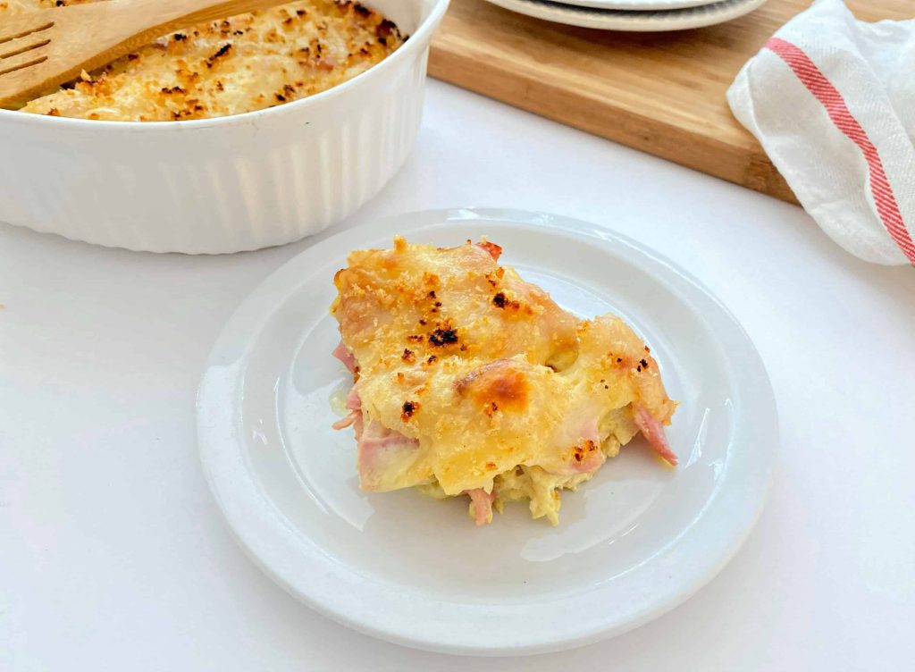 Keto Chicken Cordon Bleu Casserole Recipe