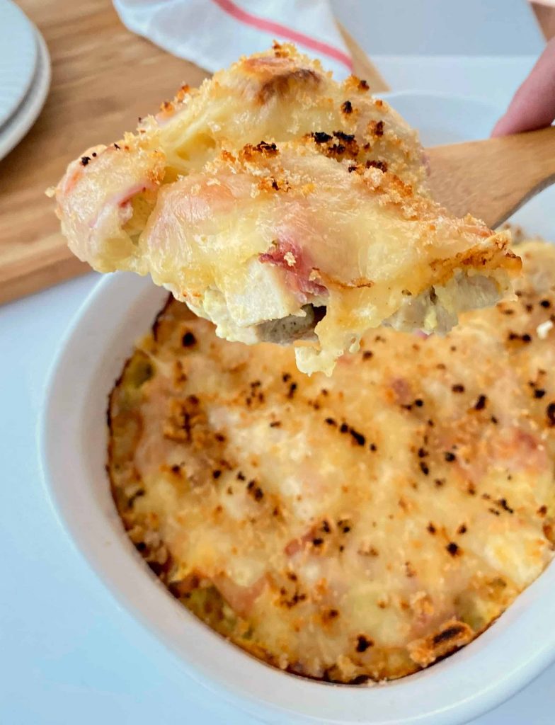 Keto Chicken Cordon Bleu Casserole Recipe