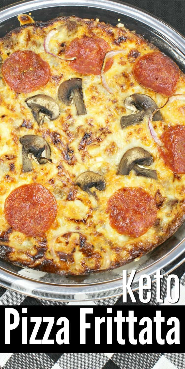 Keto Pizza Frittata Recipe