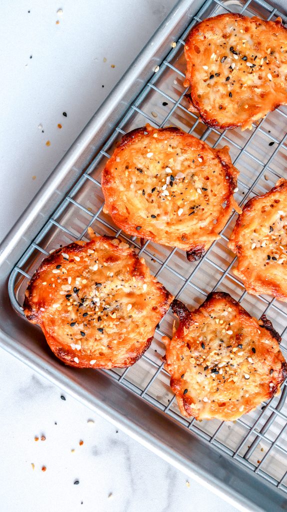 Keto Everything Bagel Cheese Chips Recipe