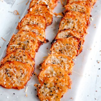 Keto Everything Bagel Cheese Chips Recipe