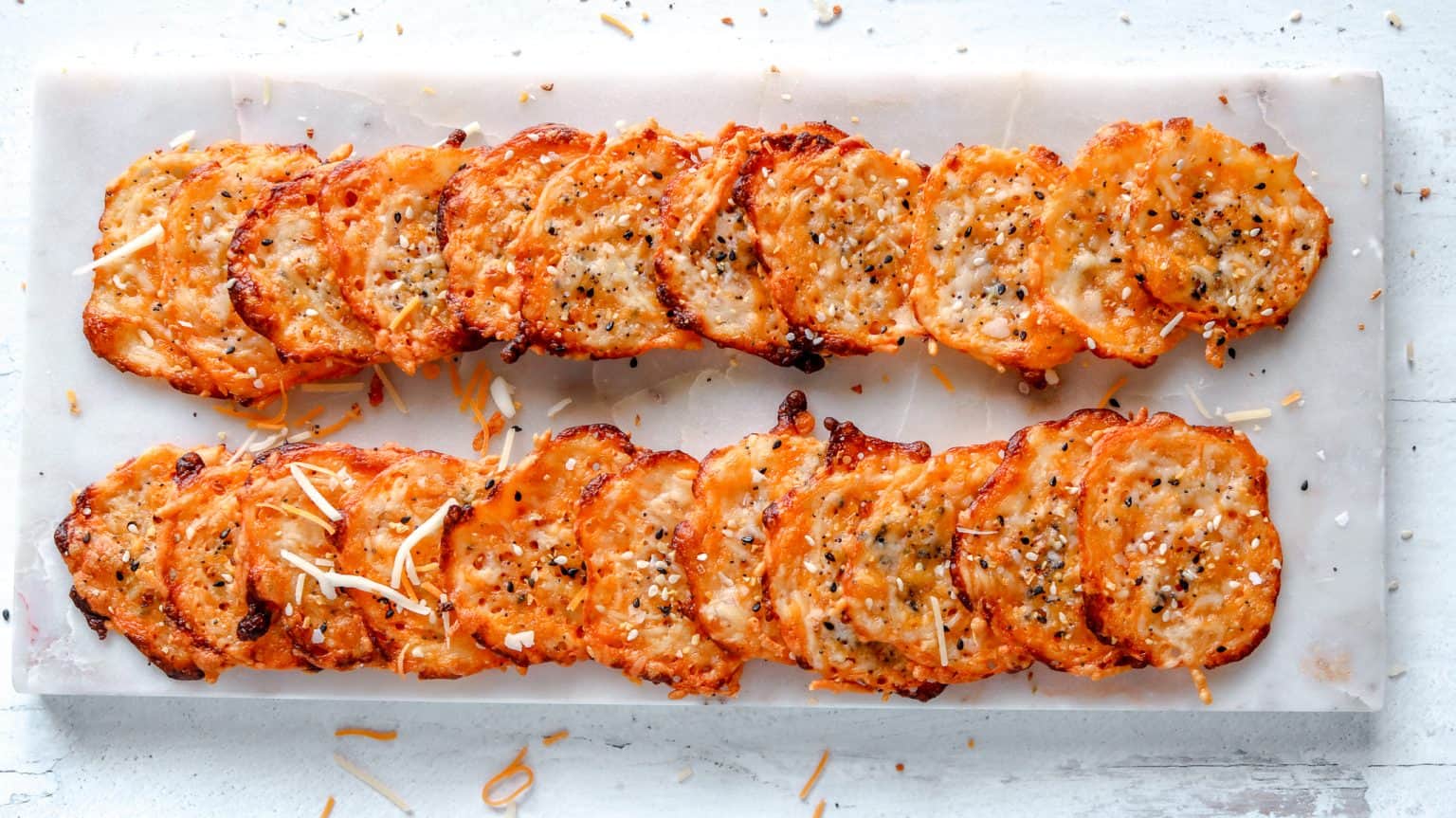 Keto Everything Bagel Cheese Chips Only 1 Net Carb