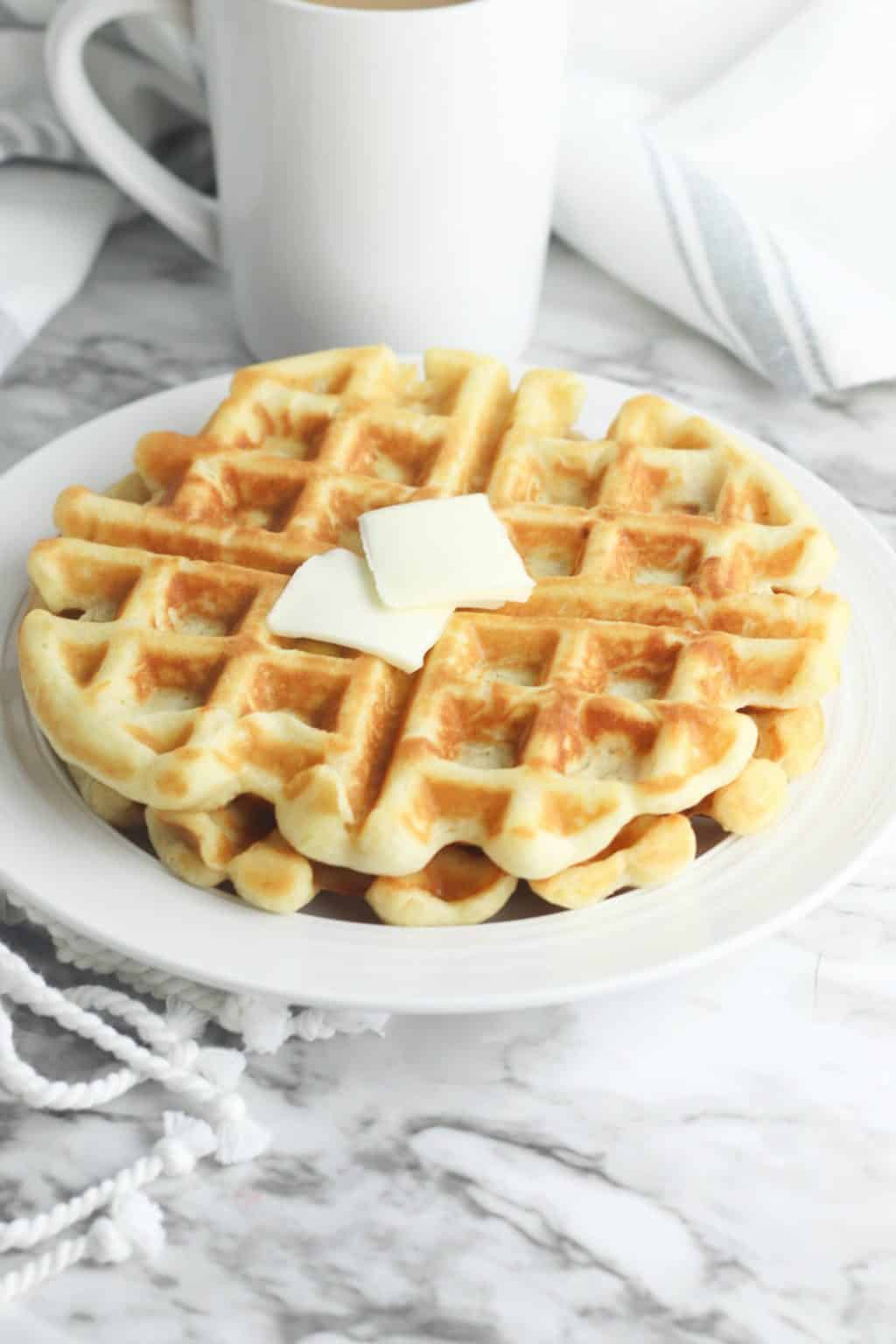 Low Carb Belgian Waffles - Easy To Make Gluten-Free Recipe