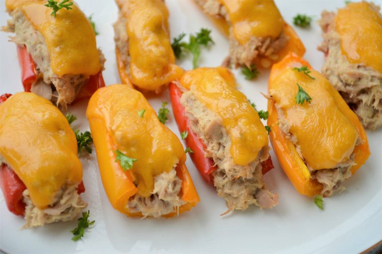 Keto Tuna Melt Poppers Recipe Stylish Cravings