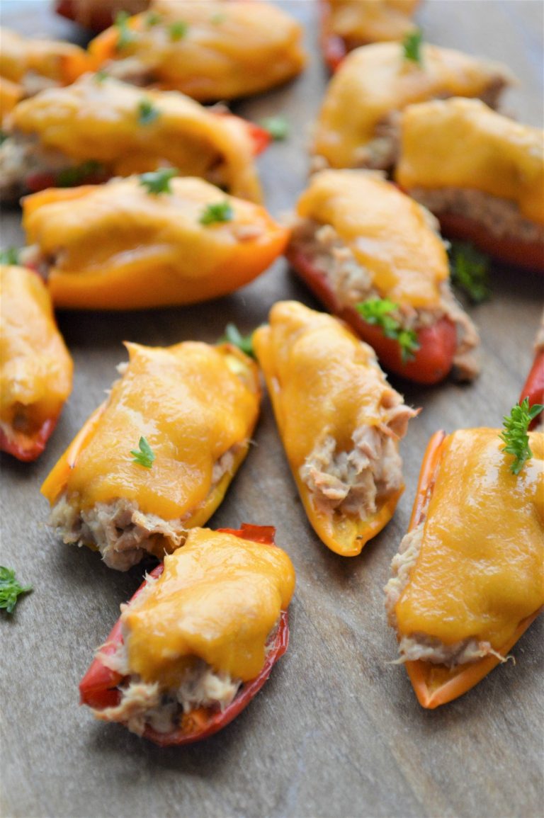 Keto Tuna Melt Poppers Recipe Stylish Cravings