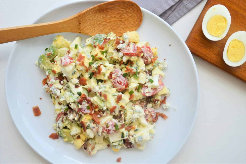 Keto Cobb Egg Salad Recipe