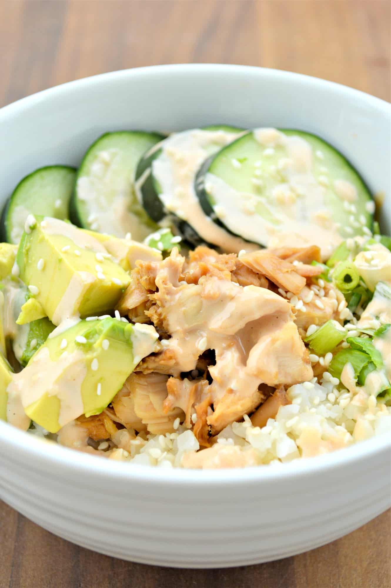 Tuna Sushi In A Bowl Easy Low Carb Lunch or Dinner