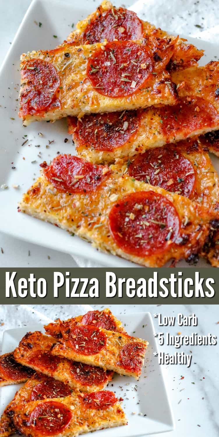 Low Carb Pizza Breadsticks Recipe