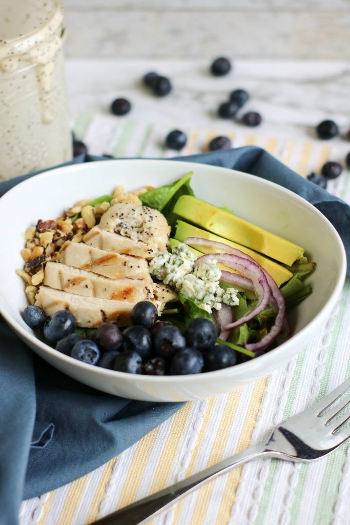 Keto Chicken Salad With Blueberries