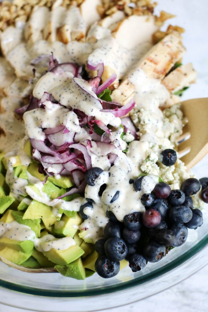 Keto Chicken Salad With Blueberries