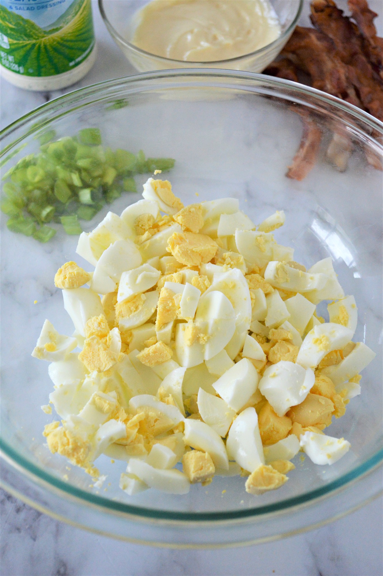 Bacon Ranch Egg Salad Easy Keto Lunch That Never Gets Boring!