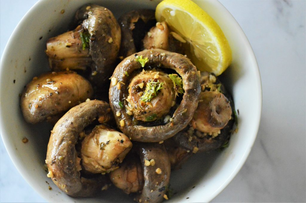 Keto Garlic Butter Mushrooms Recipe