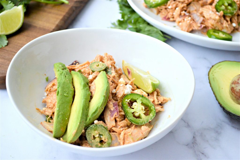 Low Carb Taco Chicken Salad - Easy Healthy Lunch Idea