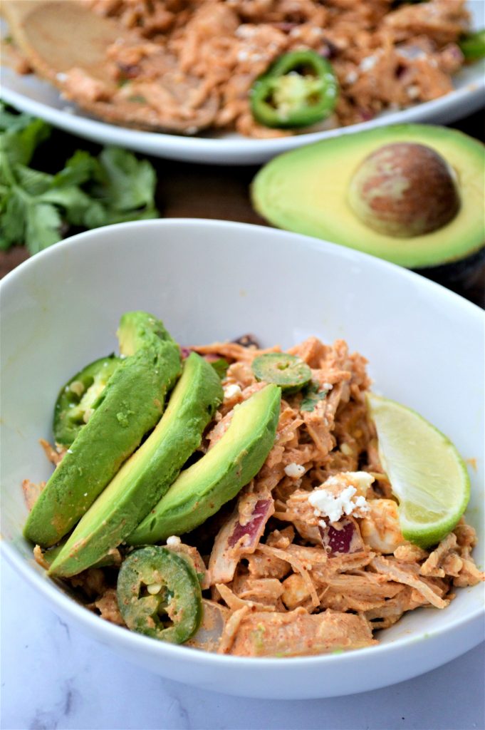 Low Carb Taco Chicken Salad - Easy Healthy Lunch Idea